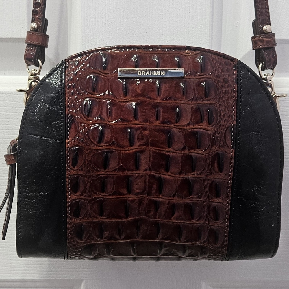 Brahmin Leah Melbourne Crossbody Bag - EUC - Picture 11 of 12